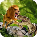 Ultimate Lion vs Dinosaur: Wild Adventure aplikacja