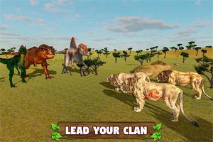 Ultimate Lion vs Dinosaur: Wild Adventure পোস্টার