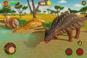 Leão final vs dinossauro: aventura selvagem imagem de tela 2