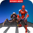 Multi Robot Spider Hero vs Panther Villain APK