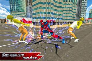Super Spider Hero: Street Fighting City Battle capture d'écran 1