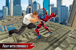 Super Spider Hero: Street Fighting City Battle capture d'écran 2