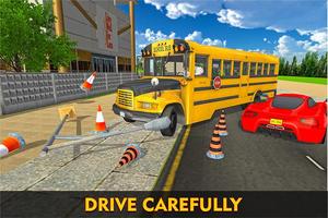 NY City School Bus Sim 2018 скриншот 1