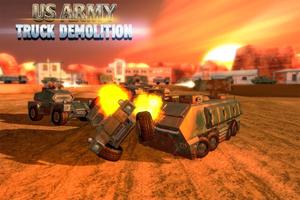 Tentara AS truk pembongkaran3d screenshot 3