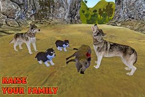 Wolf Family Sim capture d'écran 2
