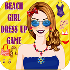 Beach Girl Dress Up Game icône