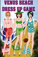Venus Beach Dress Up Game Affiche