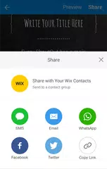 Descargar APK de Wix ShoutOut
