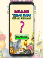 Tebak Gambar Hewan dan Buah Affiche