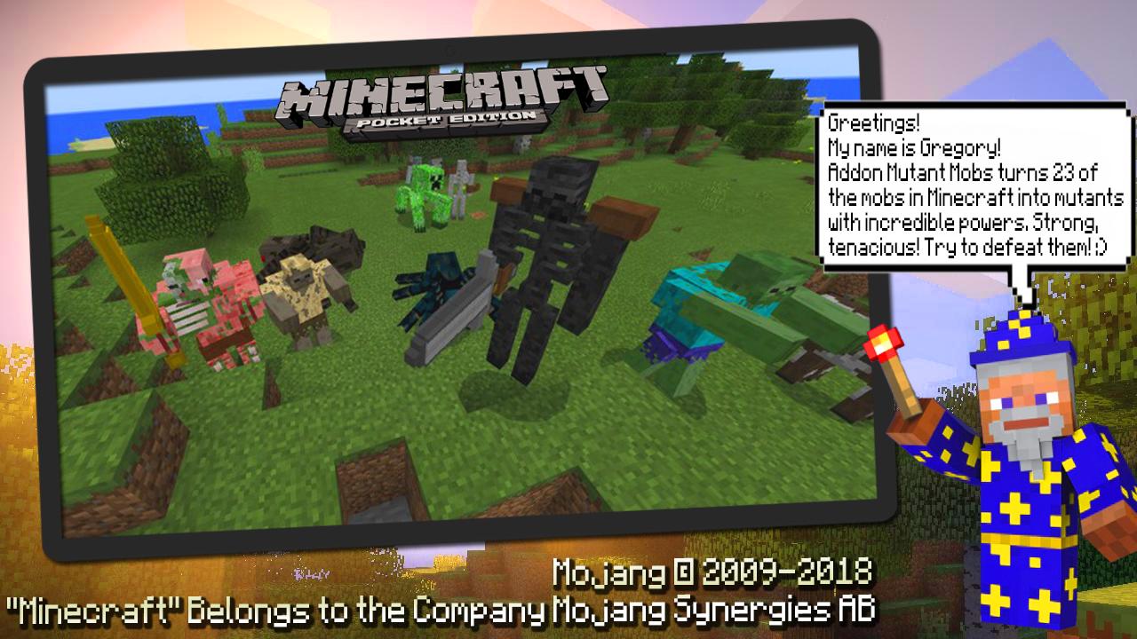 Addon Mutant Mobs for Minecraft PE para Android - APK Baixar Addon Mutant Mobs for Minecraft PE para Android - APK Baixar