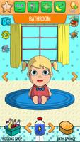 Baby Spiele Virtuelle Freundin Plakat