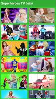Superheroes TV baby Affiche