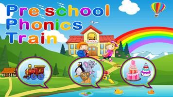 Preschool Phonics Train Free Affiche