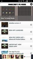 Mods - Minecraft PE تصوير الشاشة 1