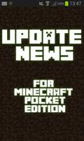 Update News - Minecraft PE Affiche
