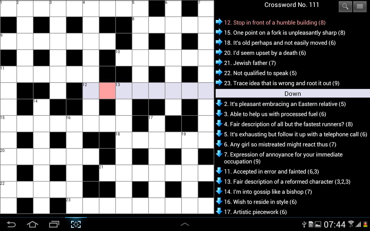 Crossword more