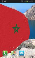 Poster Morocco Flag