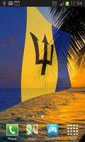 Barbados Flag poster