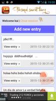 Personal Diary Password Screenshot 1