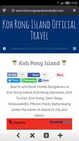 Koh Rong Bungalow Travel Guide poster