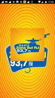Radio  Zona Sul FM 93,7 RJ poster
