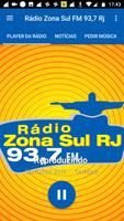 Radio  Zona Sul FM 93,7 RJ screenshot 1