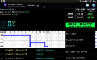 Driver Log capture d'écran 2