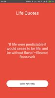 Life Quotes - Famous Quotes and Sayings About Life poster