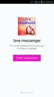 Love messenger plakat