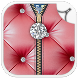 Diamond Zipper Lock Screen icône