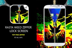 Rasta Weed Zipper Lock Screen bài đăng