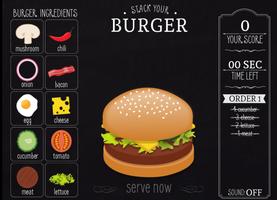 Arcade Burger Maker HD Plakat