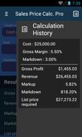 Sales Calculator capture d'écran 1
