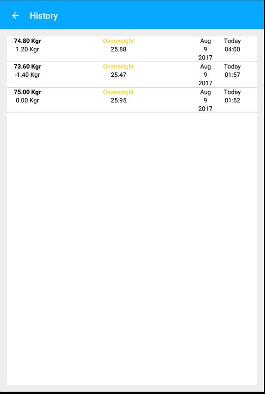 weight loss monitor weight tracker bmi diet for android apk