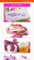 mother's day 2018 greeting cards creator + quotes Affiche