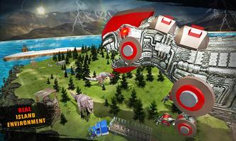 Robot Dinosaur Transform Future Underwater Game Ekran Görüntüsü 2