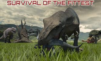 T-Rex Dinosaur Survival Sim 3D постер