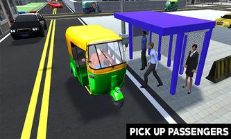 Tuk Tuk City Drift-Drive 2017 capture d'écran 1