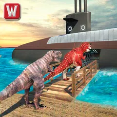 Unterwasser Dino Transport Spiel