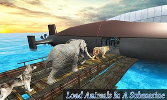 Underwater Animal Transport 3D Affiche