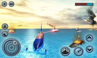 US Army Robot Shark Submarine Transform Robot Game ảnh chụp màn hình 2