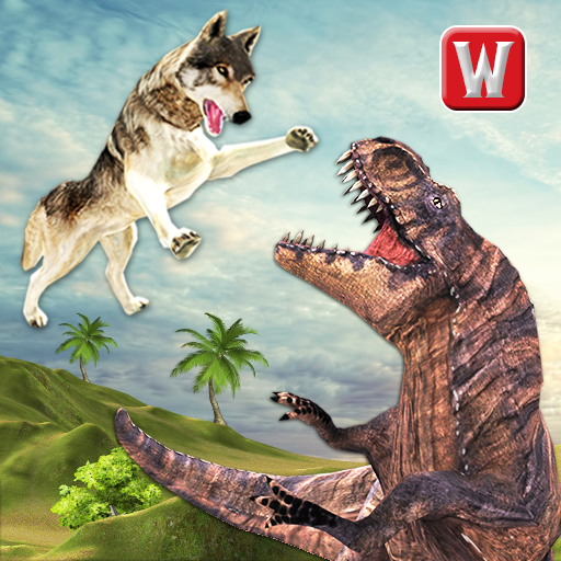 The Wolf vs Dinosaur Adventure