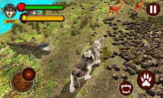 The Wolf vs Dinosaur Adventure ảnh chụp màn hình 3
