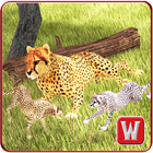 آیکون‌ Wild Cheetah Hunt Simulator 3D