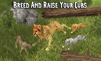 برنامه‌نما Wild Cheetah Hunt Simulator 3D عکس از صفحه