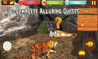 Wild Life Tiger Simulator 2016 capture d'écran 2