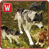 Wild Wolf Adventure Simulator أيقونة