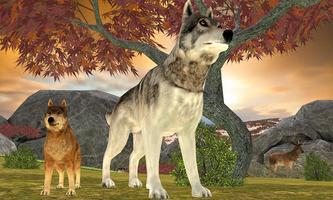 برنامه‌نما Wild Wolf Adventure Simulator عکس از صفحه