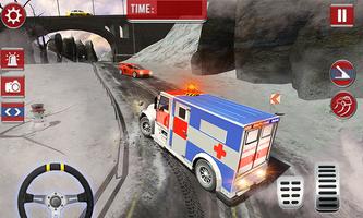 Ambulance Police Car Drift Rescue Driving Fun Game screenshot 2