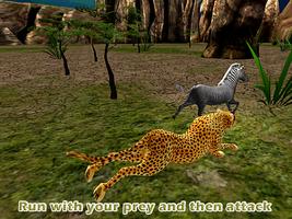 Angry Cheetah Attack Sim 3D screenshot 3